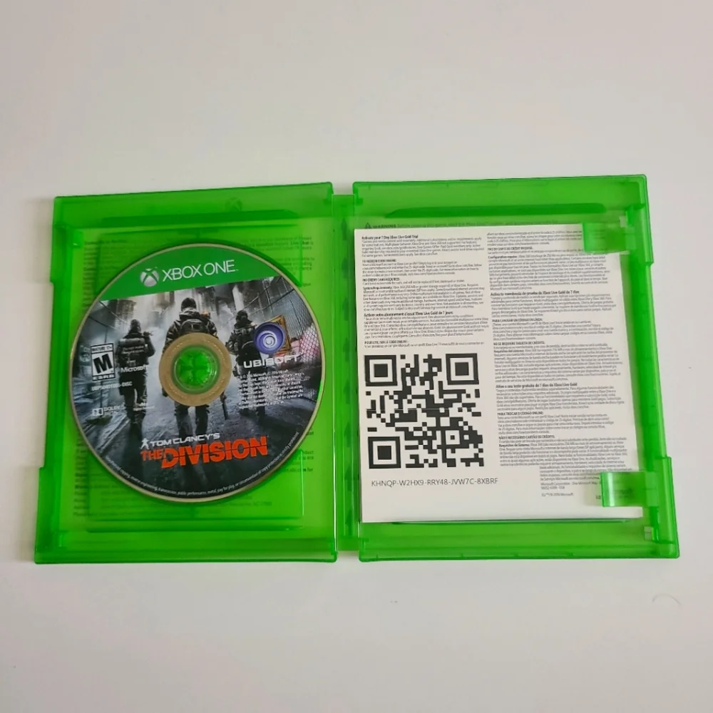 Tom Clancy's The Division / Watchdogs / Metal Gear Solid The Phantom Pain XBox 1